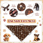 Kacctyen 50 Pcs Dog Bandanas Bulk Large Bandanas - Image 3