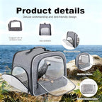 halinfer Bird Carry Carrier to Transport Large Size Parrot, Portable Bag - Image 3
