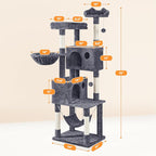 Yaheetech 73inch Cat Tree, Cat Stand Furniture - Image 6