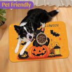 Halloween Cat Pet Feeding Mat, Absorbent Dog Bowl Pad, Quick Dry - Image 7
