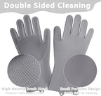 Pet Grooming Gloves—Heat Resistant Dog Washing Gloves - Image 4