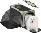 Petsfit Expandable Cat Carrier Dog Carrier, Soft-Sided Collapsible Portable Pet by Petsfit