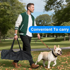 Dog Agility Training Hurdle Cone Set, Adjustable Dog Agility Equipment Obstacle - Image 5