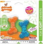 Nylabone Moderate Chew Flexi Chew Bone Peanut Butter & Bacon XX-Small/Tiny - Image 7