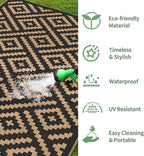 GENIMO Outdoor Rug Waterproof, Lightweight Large RV Camping Mat - Image 5