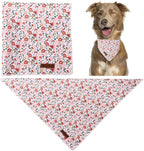 Summer Dog Bandana, UP URARA PUP Orange Bandana - Image 3