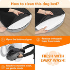 Dwanton Orthopedic Dog Bed for Extra Large Dogs - Image 7