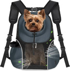 WOYYHO Pet Dog Carrier Backpack Small Dog Front Backpack Ventilated Mesh Dog by WOYYHO