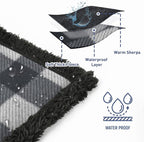 Kritter Planet Waterproof Bed Blanket, Washable Stain Proof Pad Bed Cover - Image 3