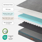 Bedsure Memory Foam Dog Bed for Small Dogs - Image 8