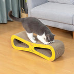 COZIWOW Infinity Cat Scratcher Lounge Bed, Cardboard Cat Scratching Pad Board - Image 2