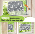 Cat Window Perch, Cordless Foldable Pet Hammock Bed Glow in The Dark, Glowing - Image 2