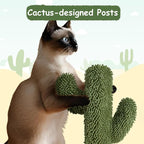 Yaheetech | Cactus Cat Tree | 59.5in Cat Tower w/Cute Perch, Cozy Condo - Image 6