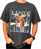 Custom Bootleg Rap Tee, Personalized Girlfriend Vintage Graphic T-Shirt by CustomsMerch