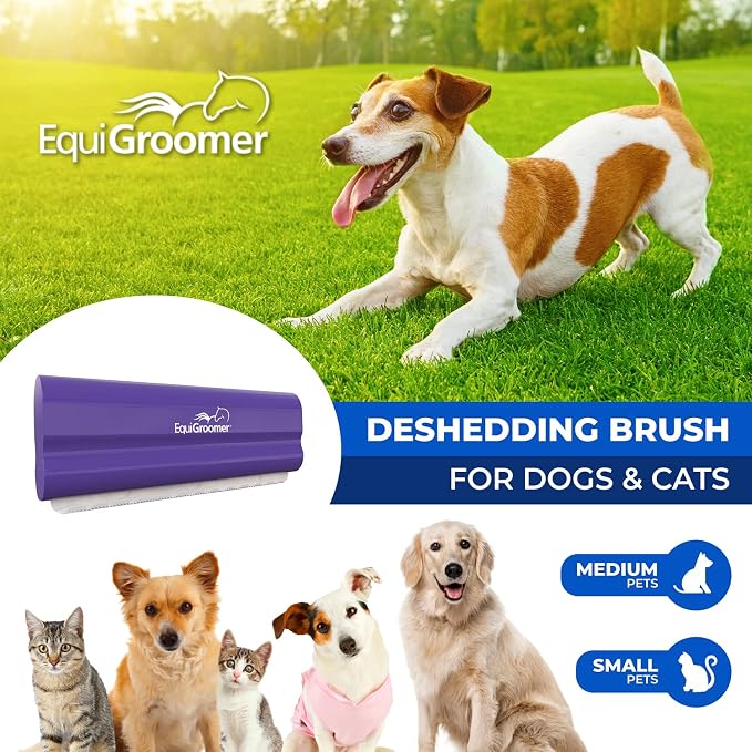EasyGroomer Deshedding Brush for Dogs & Cats – Undercoat Grooming Tool for - Image 2
