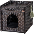 Cat Litter Box Enclosure Furniture, Hidden Litter Box by SETVSON