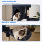 Heybly Cat Tree Tower, Cat condo - Image 5