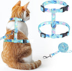 KOOLTAIL Cat Harness and Leash Set, Escape Proof Adjustable Kitten Harness by KOOLTAIL