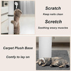 Cat Scratching Post 34 Inches Heavy Duty and Thicker Cat Scratching Post Cotton - Image 7