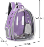 Cat Bubble Backpack Carrier for Small Medium Dogs Cats Carrying Bag, Airline - Image 7