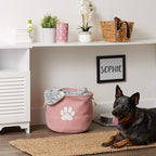 Bone Dry Pet Storage Collection Collapsible Bin, Medium Round - Image 6