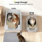Stainless Steel Litter Box Extra Large - Image 2