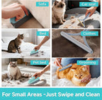Carpet Rake for Pet Hair Removal Tool, Reusable Pet Hair Remover Broom - Image 5