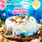 Sea Animals Toys Figures 21Pcs, Plastic Marine Creature Shark Fish Starfish - Image 5