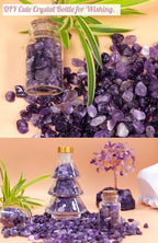 Amethyst Healing Crystal Chips Bulk Gemstones Sets Tumbled Chips Crushed Stones - Image 4