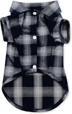 Koneseve Dog Shirt, Pet Plaid Clothes Shirt T-Shirt, Sweater Bottoming Shirt by Koneseve