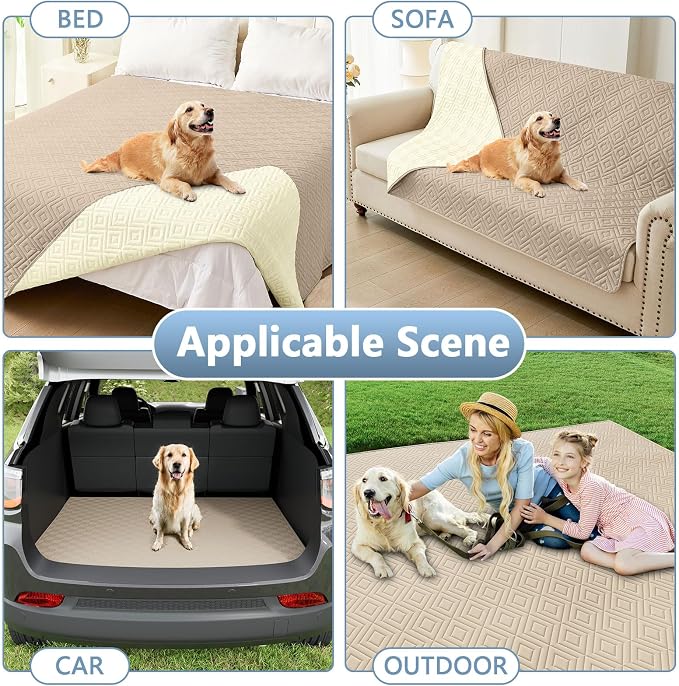hyha Waterproof Dog Blanket, Soft Dog Bed Cover Pet Blankets, Waterproof Sofa - Image 6