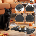 Pet Mat for Food and Water, Absorbent Non-Slip Quick Dry Dog Food Mat for Dog - Image 3