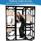 Large Catio Outdoor Cat Enclosure Window 73" H Walk-in Cat House Kitty Cage - Image 2