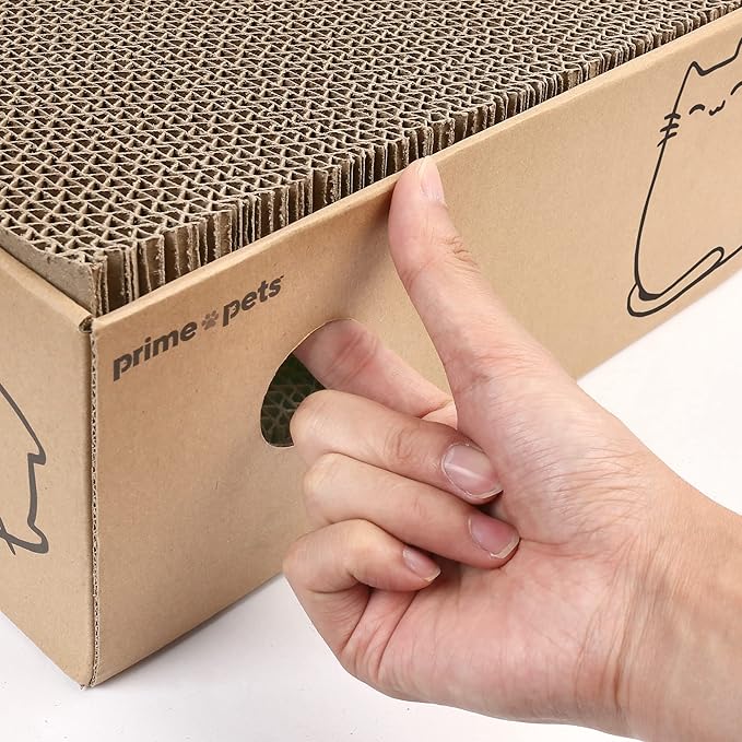 PrimePets Cat Scratcher, Wide Cat Scratch Pad - Image 3