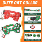 18 Pcs Holiday Cat Collars St. Patrick's Day Cat Collars - Image 3