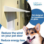 Plexidor Performance Pet Doors Universal Pet Door Awning - Image 4