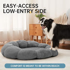 OhGeni 36 inches Calming Donut Orthopedic Dog & Cat Bed - Image 2