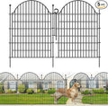 5 Panels Decorative Garden Fencing by Blingluck