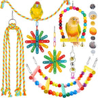 8 pcs Bird Toys for Parakeets - Image 7
