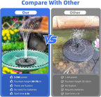 Solar Fountain for Bird Bath, Solar Water Fountain - Image 7