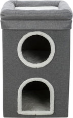 Trixie Saul Cat Condo | 2-Story Condo Tower | Scratching Surface | Foldable by TRIXIE