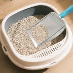Murtenze Stainless Steel Cat Litter Scoop, Non-Stick Coated Metal Fine Sand - Image 5