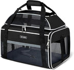 Lekereise Top-Expandable Pet Carrier 18x11x11Inch Delta American United Airline by Lekereise