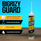 Aquarium Silicone Sealant Clear 10.14 Fl oz Cartridge - Image 5
