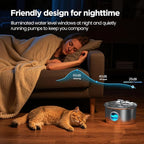 Cat Water Fountain Stainless Steel: Water Dispenser - Image 8