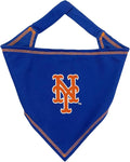 Pets First MLB New York Mets TIE Bandana, Small/Medium. Dog Bandana Scarf Bib by PETSFIRST
