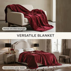 gogobunny Waterproof Bed Blanket, Reversible Sherpa Fleece Throw Blanket - Image 6