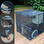 INTURN Catio Outdoor Cat Enclosure, Compact Kit - Image 4