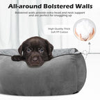 INVENHO XX-Large Dog Bed Rectangle Washable Orthopedic Soft Calming Sleeping - Image 2