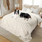Waterproof Dog Blanket for Bed, Luxury Plush Washable Large Dogs Blankets for - Image 7